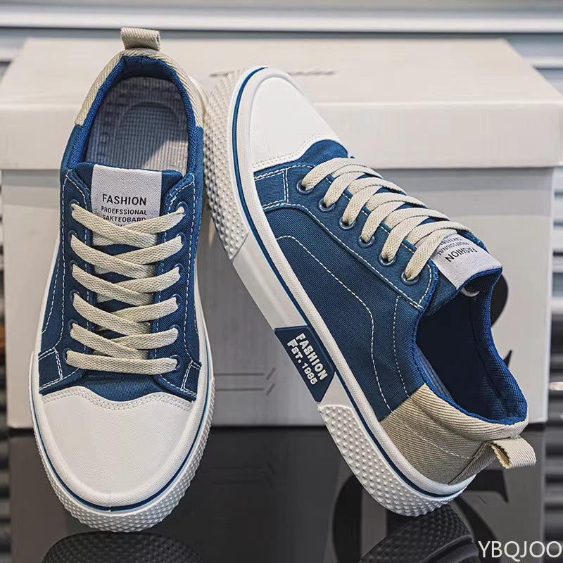 StrideCraft AireFlex Canvas Skate-Style Low-Top