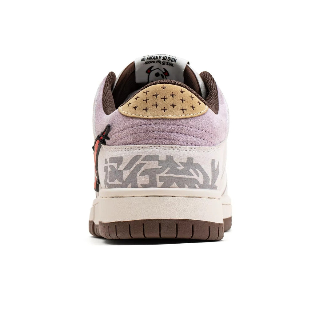 GHOSTVOLT™ Retro Skate Low – Illustrated Street-Punk Graphic Sneakers