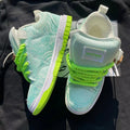 NEONWAVE™ Rope-Lace Mid – Textured Jacquard Skate Platform Sneakers